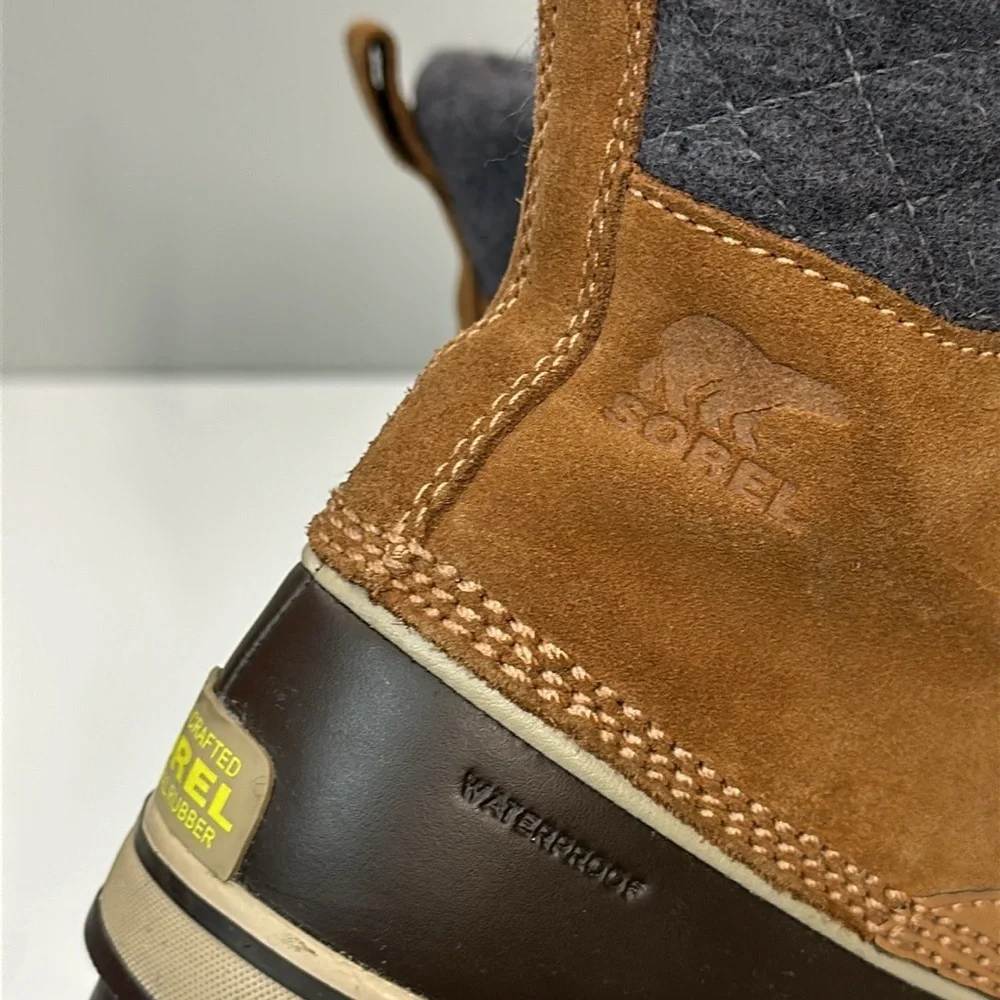 Sorel Slimpack ll Brown Winter Boots Size 2